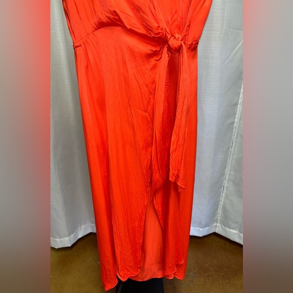 Anthropologie Maeve Open-Back Wrap
Midi Dress in Orange NWT | size small - Picture 3 of 14